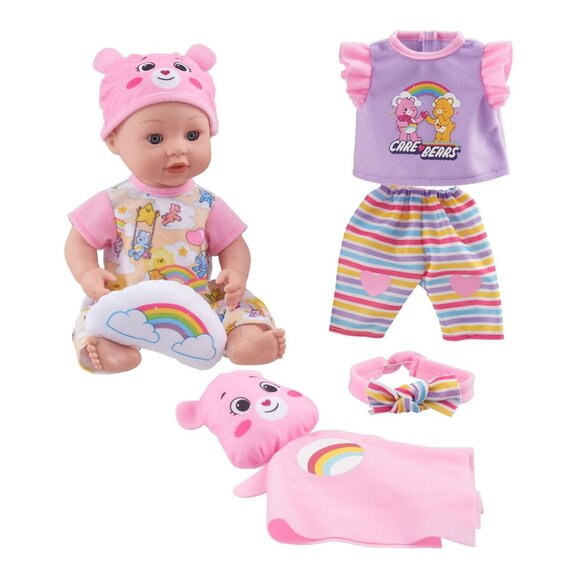 Care Bears Sweetbaby Baby Doll Walmart Exclusive 8 Piece New - Picture 4 of 13